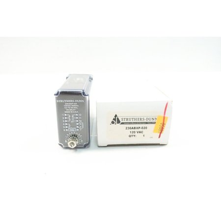 STRUTHERS-DUNN 120V-Ac Time Delay Relay 236ABXP-020